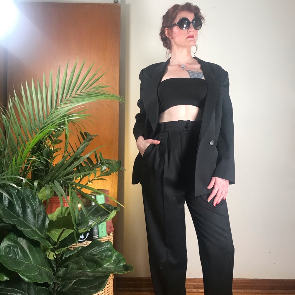 Vintage Escada Black Pants